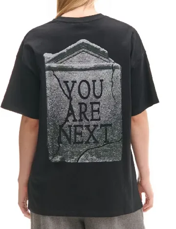 Tricou Oversize CROPP, negru