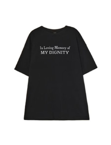 Tricou Oversize CROPP, negru