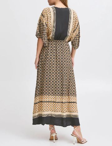 Rochie lunga Pulz, mix culori