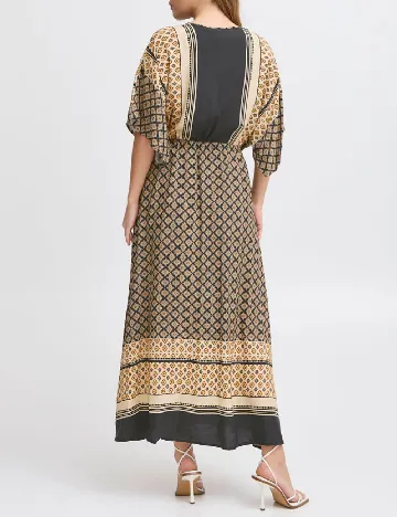 Rochie lunga Pulz, mix culori