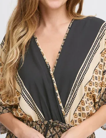 Rochie lunga Pulz, mix culori