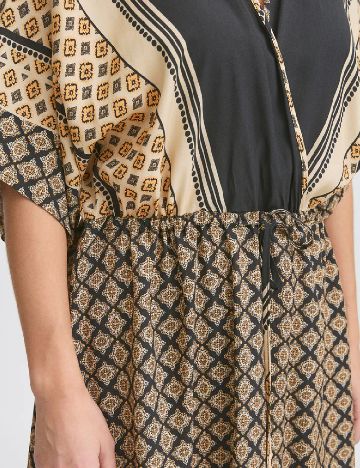 Rochie lunga Pulz, mix culori