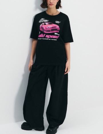 Tricou House Brand, negru