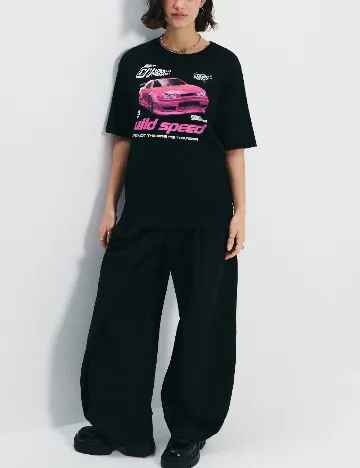 Tricou House Brand, negru