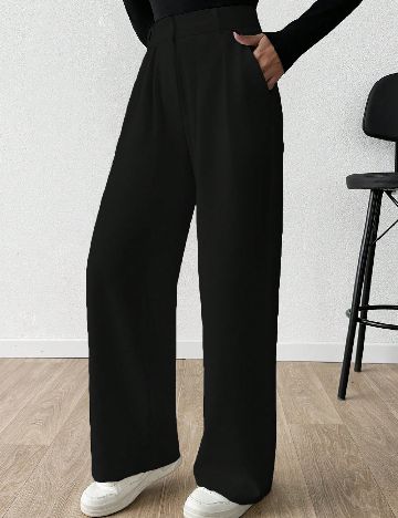 Pantaloni SHEIN, negru