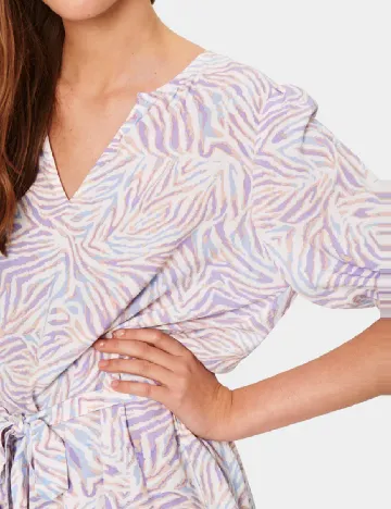 Rochie scurta Saint Tropez, mix culori