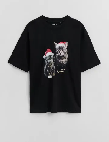 Tricou House Brand, negru