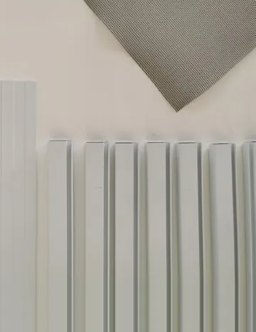 Plasă de țânțari pentru uși 100 cm x 230 Schou, alb