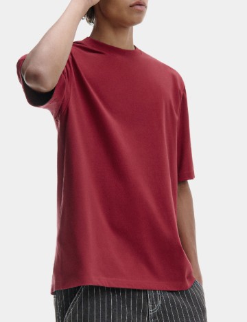 Tricou CROPP, visiniu