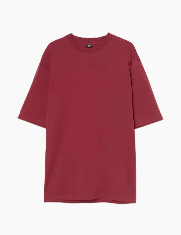 Tricou CROPP, visiniu