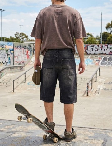 Pantaloni scurti House Brand, negru