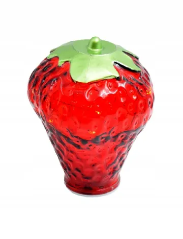 Lampă LED din sticlă, rosu