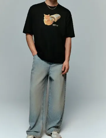 Tricou House Brand, negru