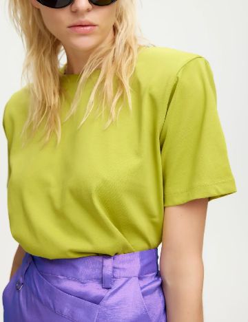 Tricou Gestuz, verde