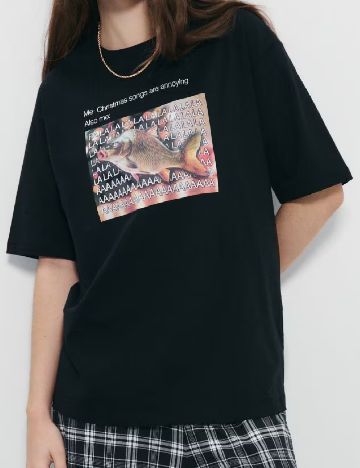 Tricou House Brand, negru