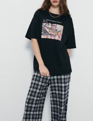 Tricou House Brand, negru