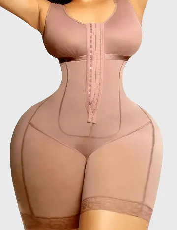 Salopeta modelatoare SHEIN, roz pudra