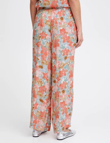 Pantaloni Ichi, floral print