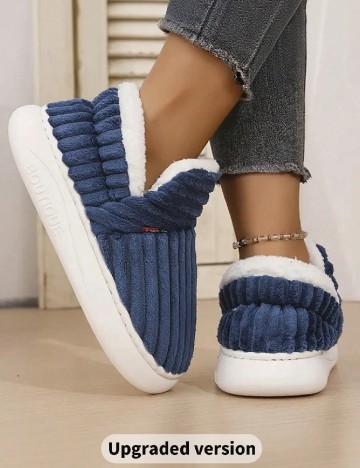 Papuci de Casa SHEIN, albastru