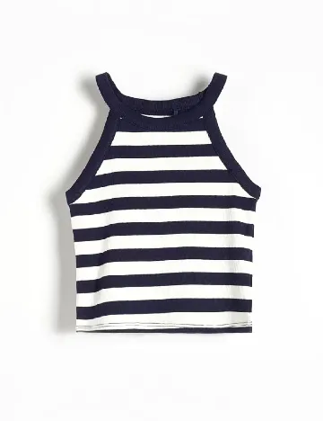 Maiou Reserved, alb/bleumarin