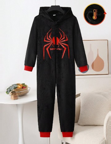 Salopeta Shein Kids, negru