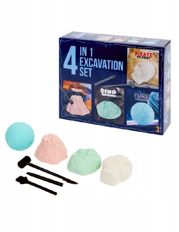 Set de excavare Zd Trading, mix culori