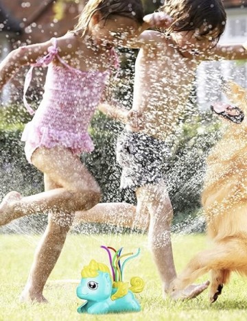 Aspersor de apa pentru copii ACTION, verde