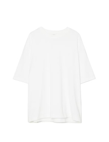 Tricou Oversize CROPP, alb