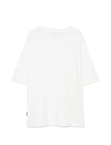 Tricou Oversize CROPP, alb