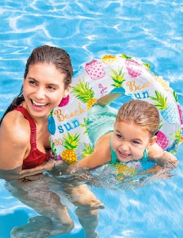 Colac de inot pentru copii 6-10 ani INTEX, mix culori