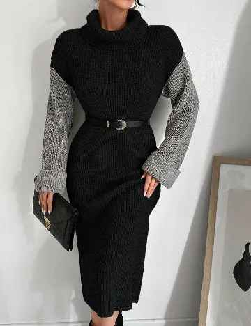 Rochie medie SHEIN, negru