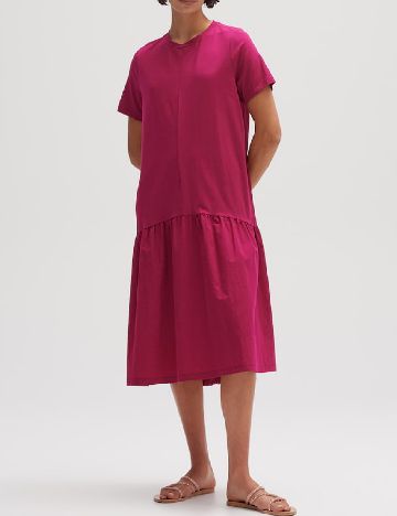 Rochie medie Opus, magenta