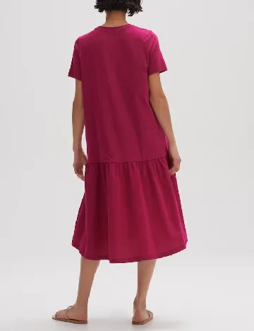 Rochie medie Opus, magenta