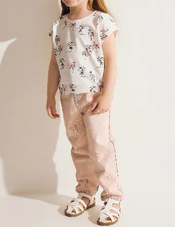 Tricou Reserved, alb