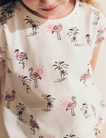 Tricou Reserved, alb