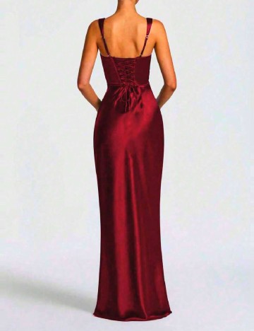 Rochie lunga SHEIN, rosu