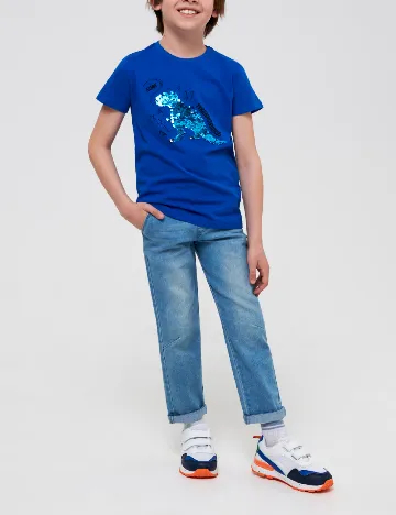 Tricou Sinsay, albastru