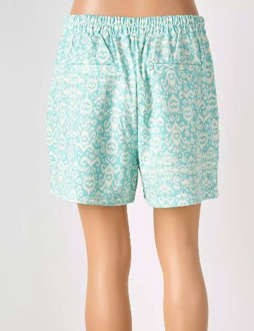 Pantaloni scurti Ichi, albastru/alb