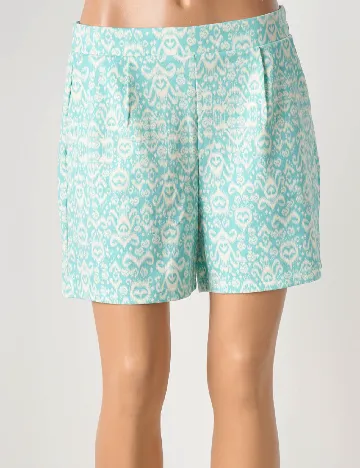 Pantaloni scurti Ichi, albastru/alb