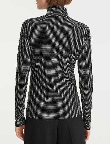 Bluza Opus, alb/negru