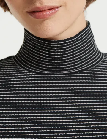 Bluza Opus, alb/negru