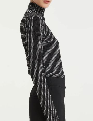 Bluza Opus, alb/negru