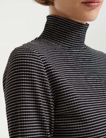 Bluza Opus, alb/negru