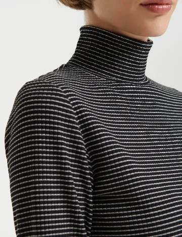 Bluza Opus, alb/negru