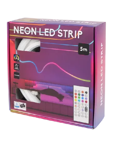 Bandă LED Neon Flex RGB ACTION, mix culori