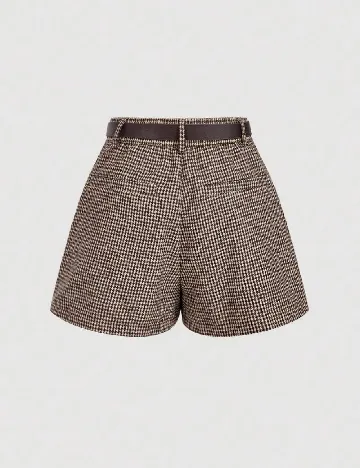 Fusta pantalon SHEIN, maro