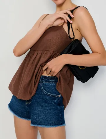 Pantaloni scurti Sinsay, albastru