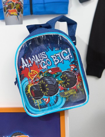 Set rucsac, cutie pentru pranz si sticla Sinsay, albastru