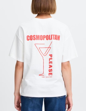 Tricou Oversize Ichi, alb