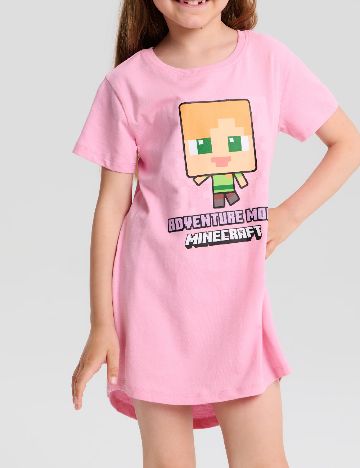 Rochie de noapte Sinsay, roz